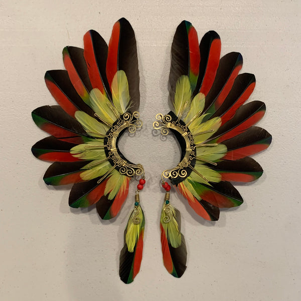 Feather wing Earrings 461
