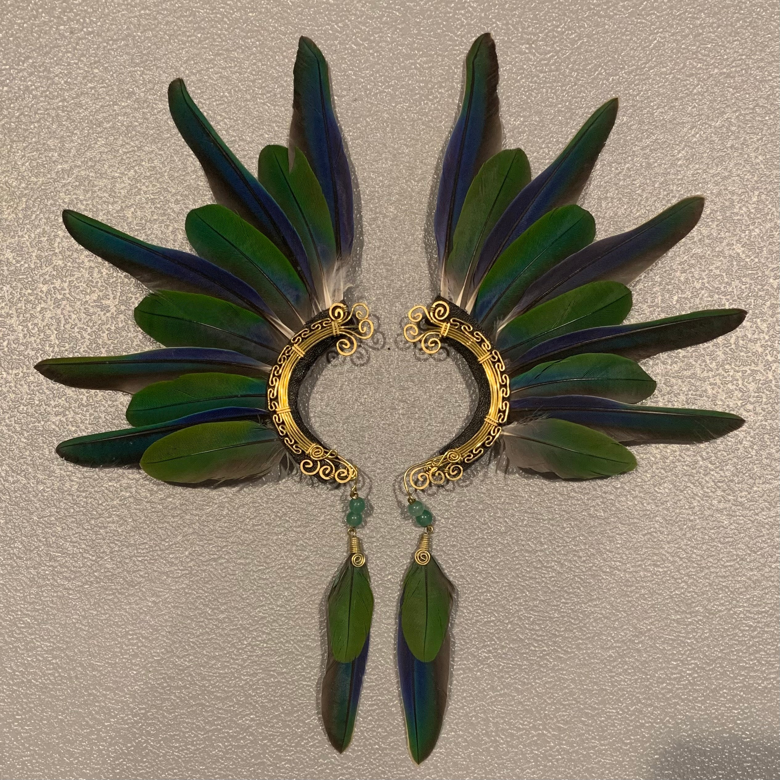 Feather wing Earrings 282