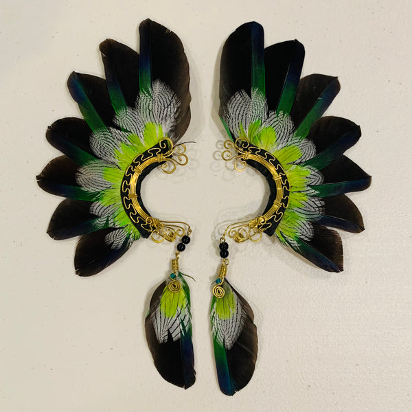 Feather wing Earrings 635