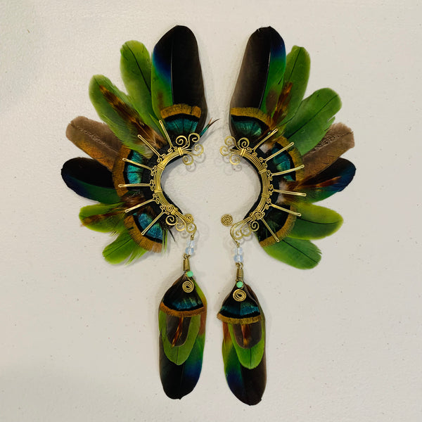 Feather wing Earrings 655