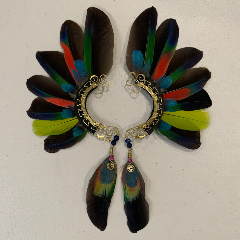 Feather wing Earrings 677