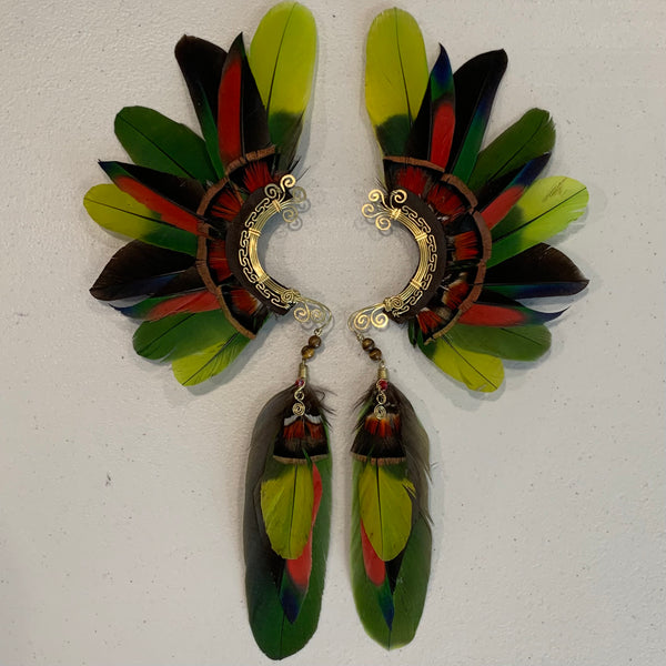 Feather wing Earrings 527