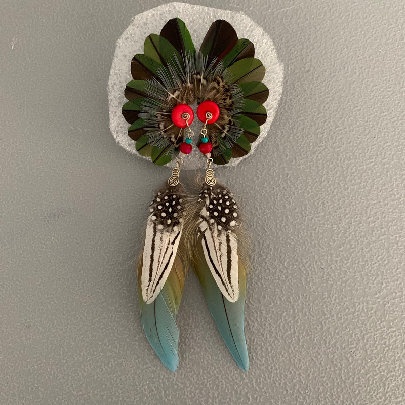 Feather wing Earrings 222