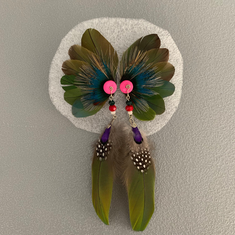 Feather wing Earrings 223