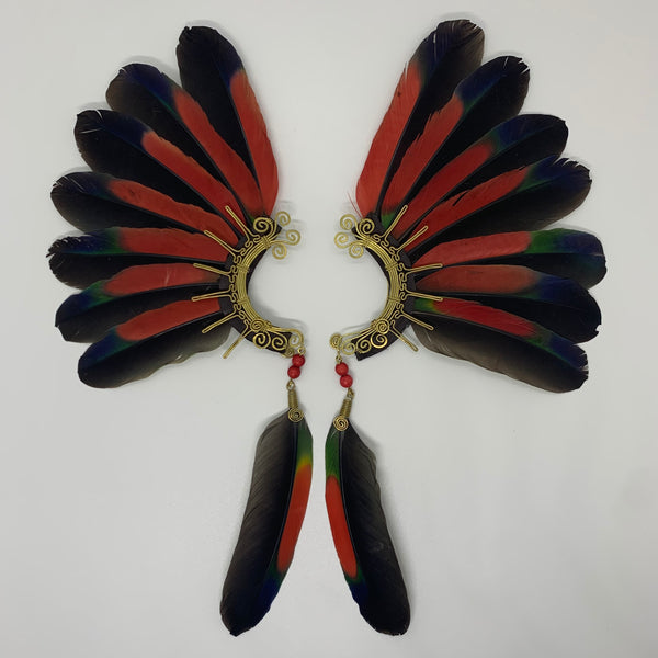Feather wing Earrings 409
