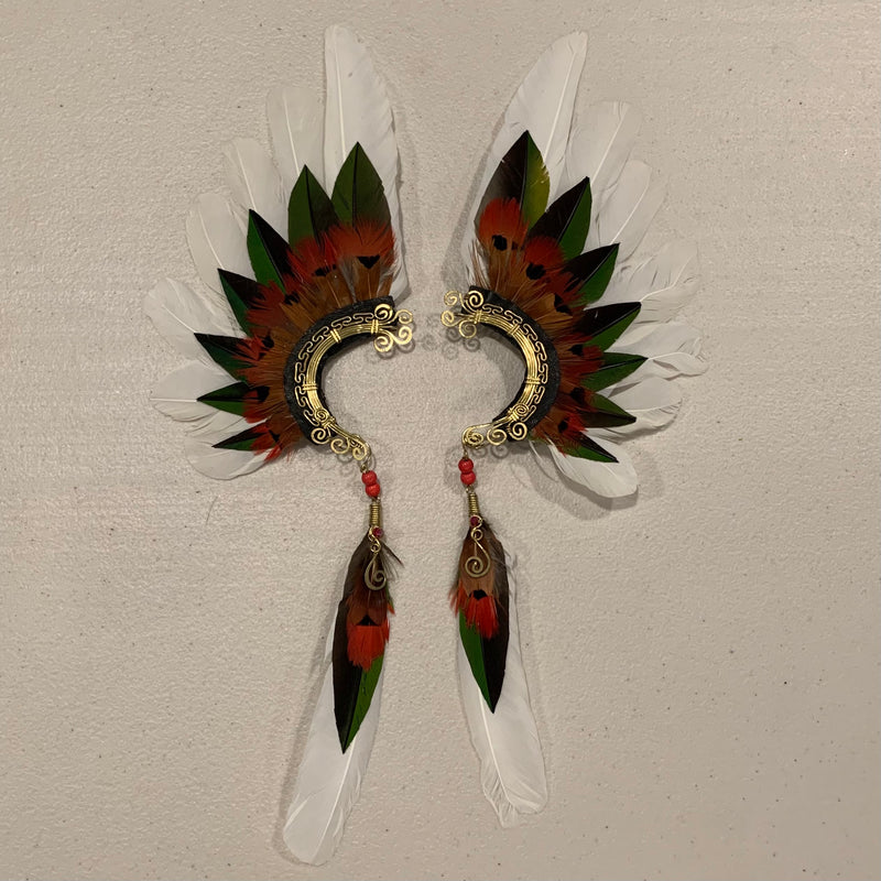 Feather wing Earrings 500