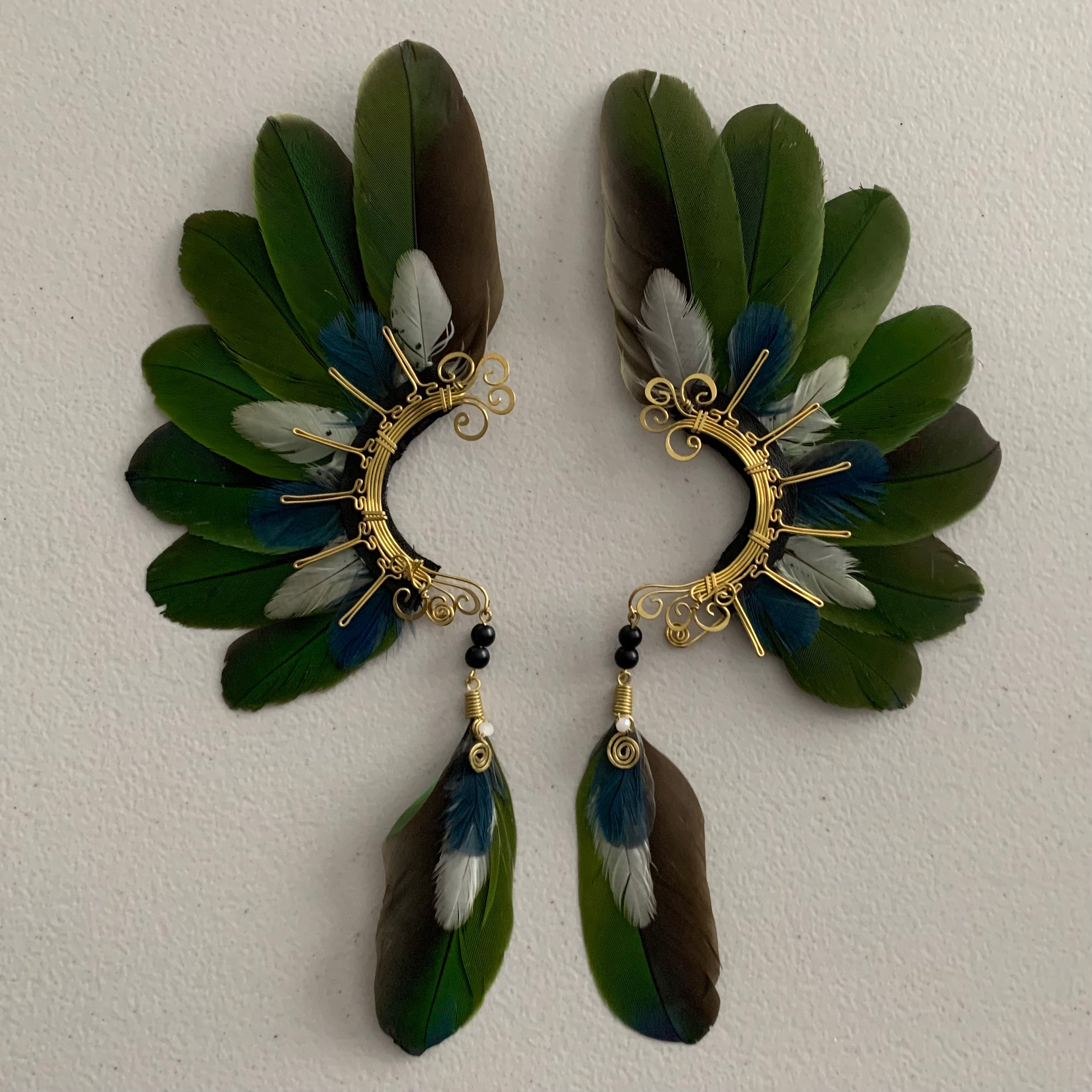 Feather wing Earrings 611
