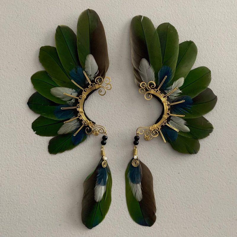 Feather wing Earrings 611