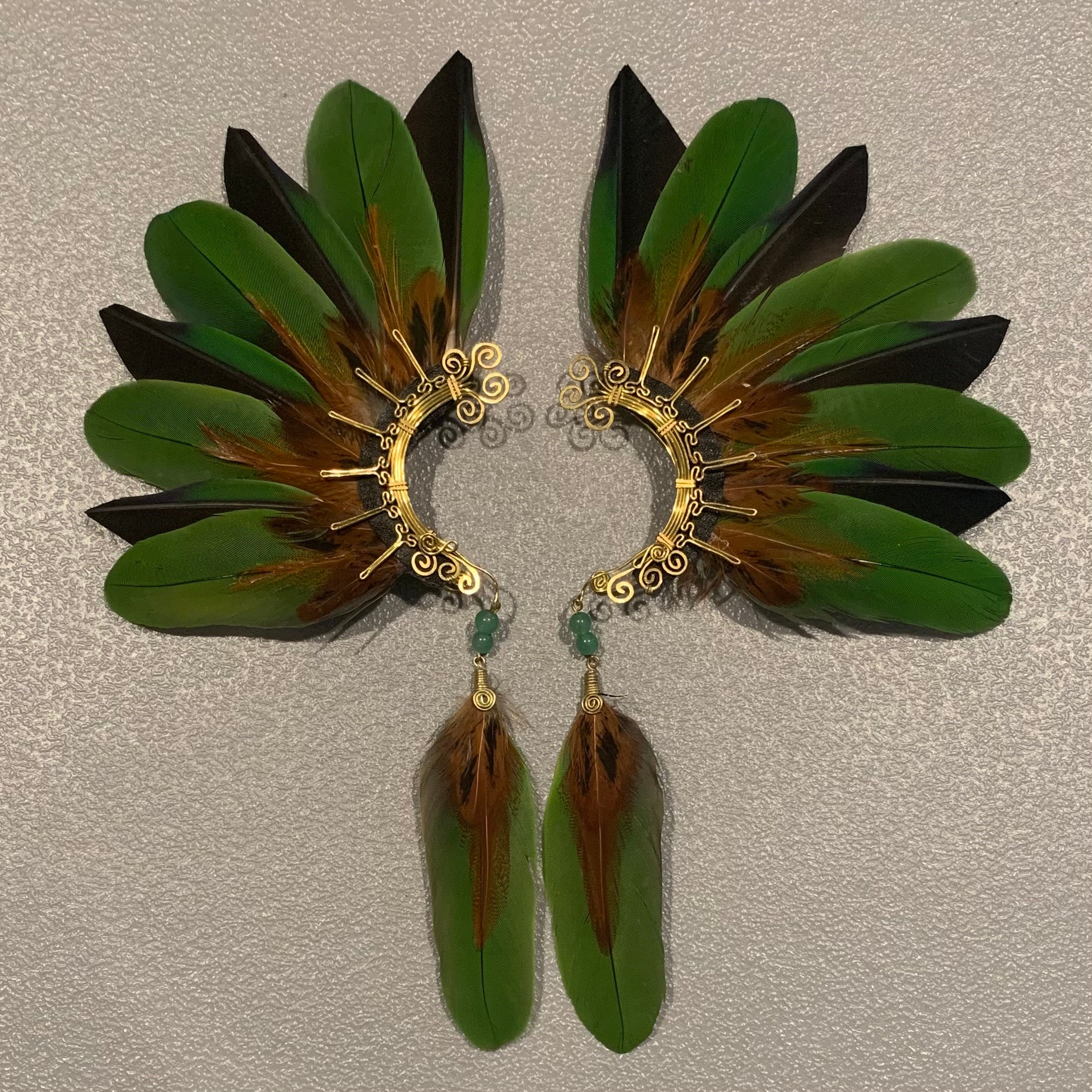 Feather wing Earrings 291