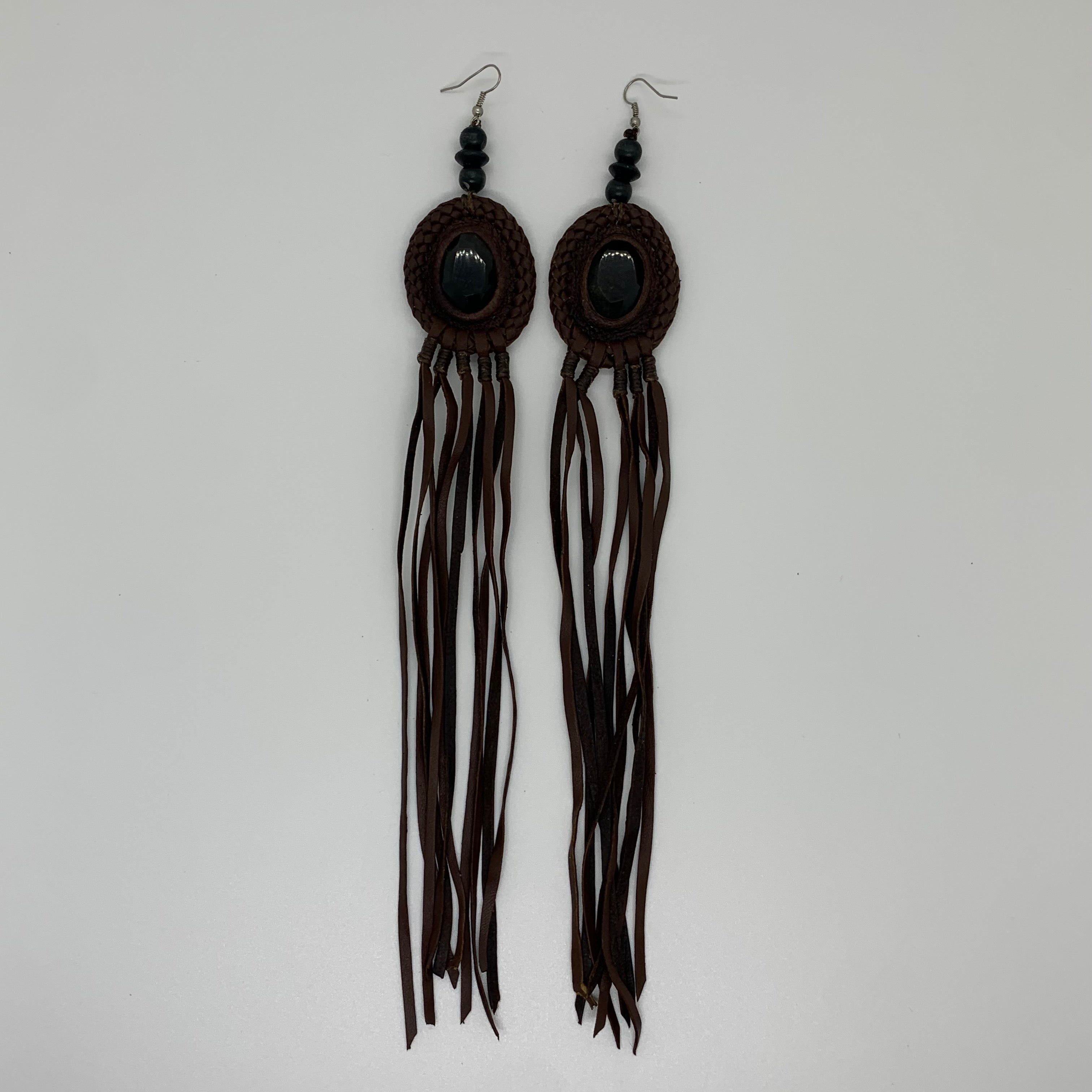 Leather Earrings 24