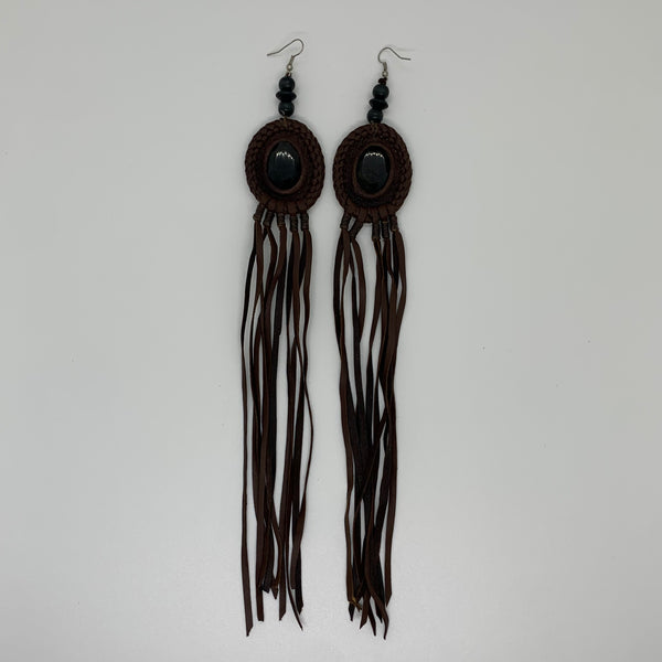 Leather Earrings 24