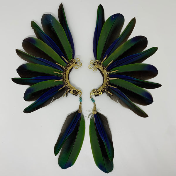 Feather wing Earrings 411
