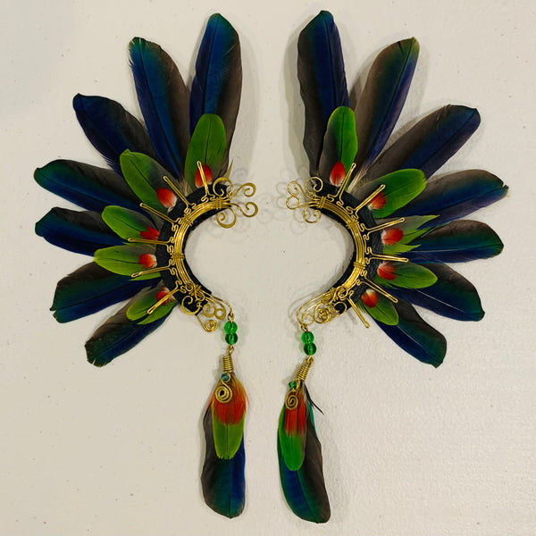 Feather wing Earrings 638