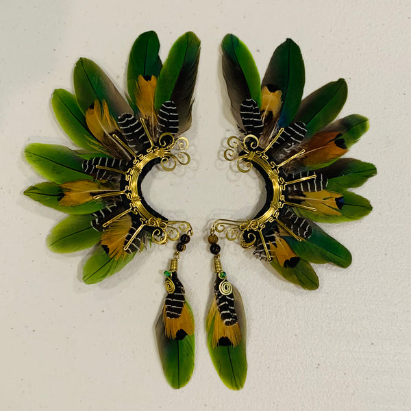 Feather wing Earrings 623