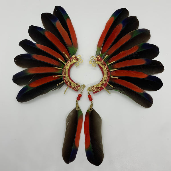 Feather wing Earrings 353