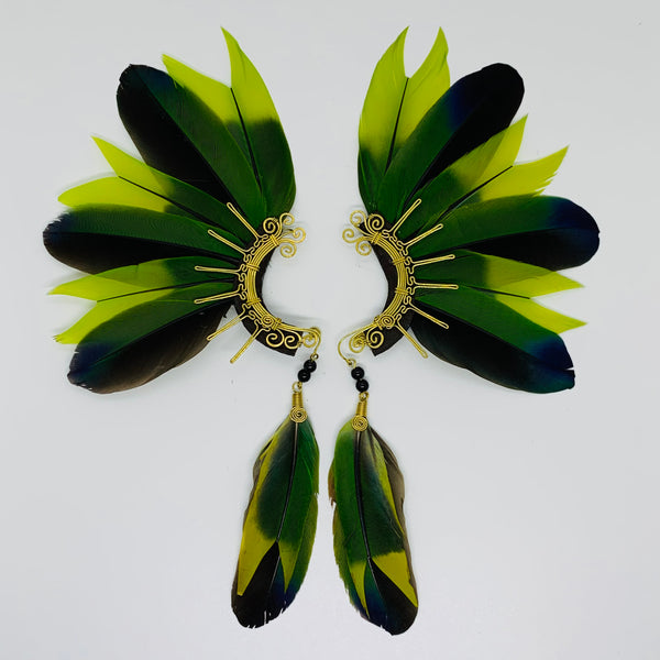 Feather wing Earrings 436