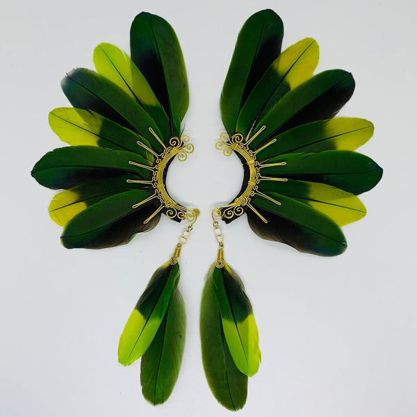 Feather wing Earrings 419