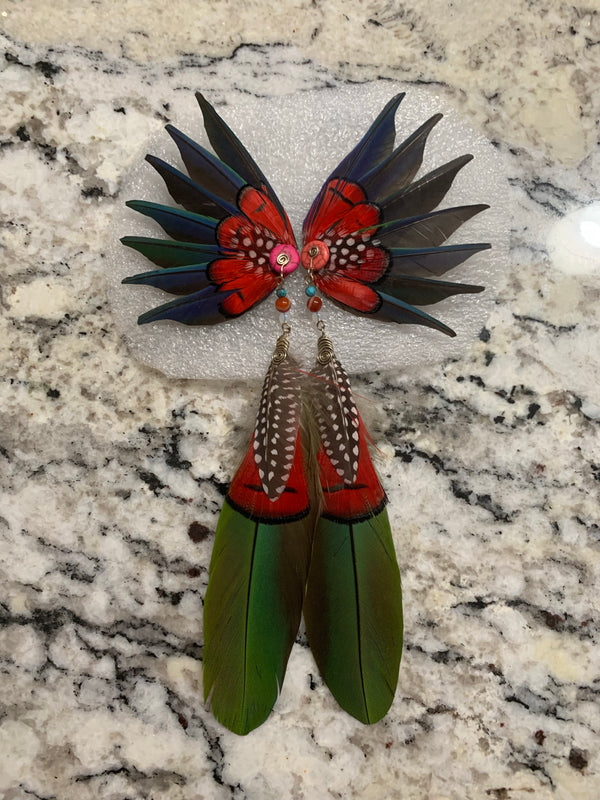 Feather wing Earrings 20