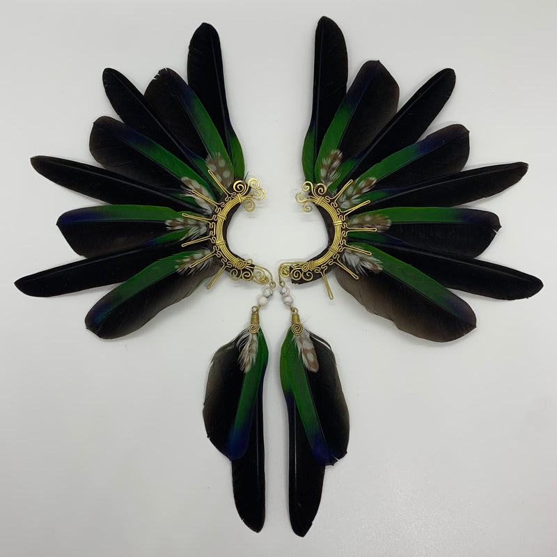 Feather wing Earrings 364