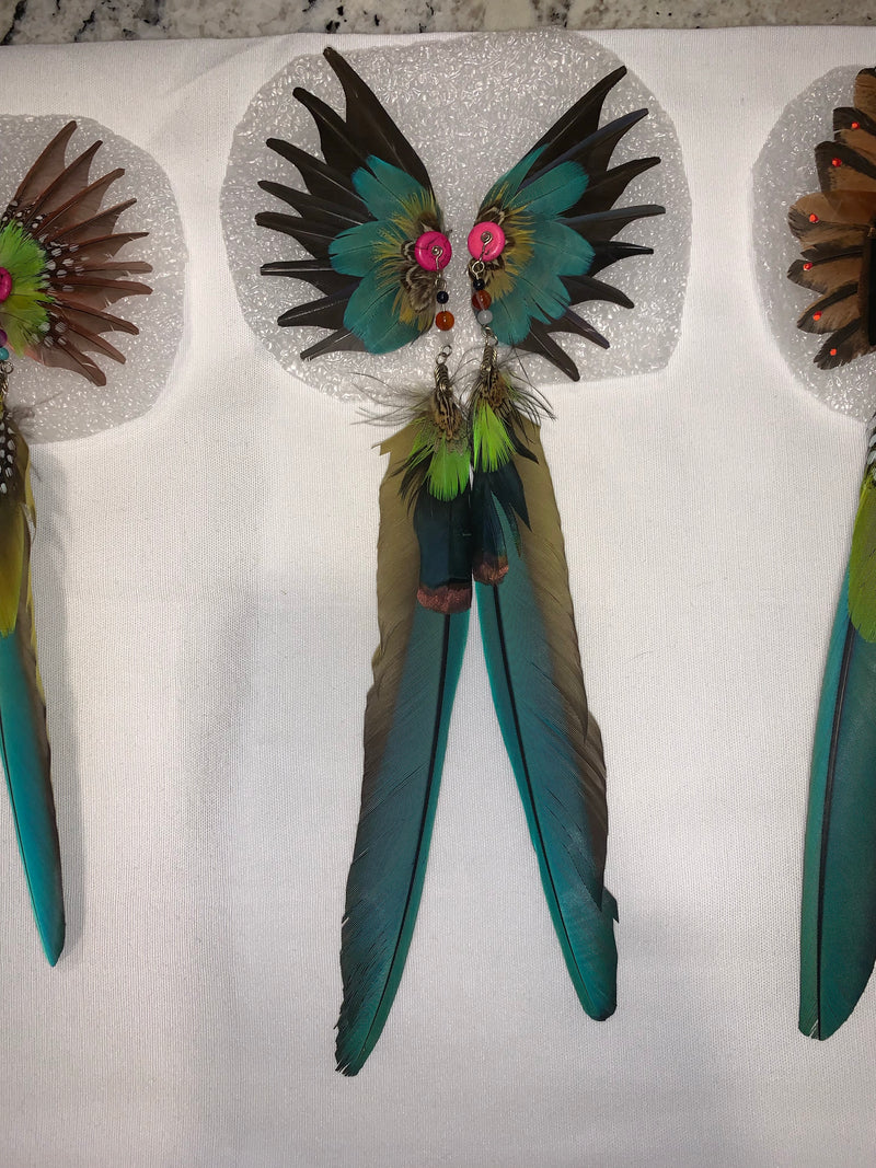 Feather wing Earrings 14