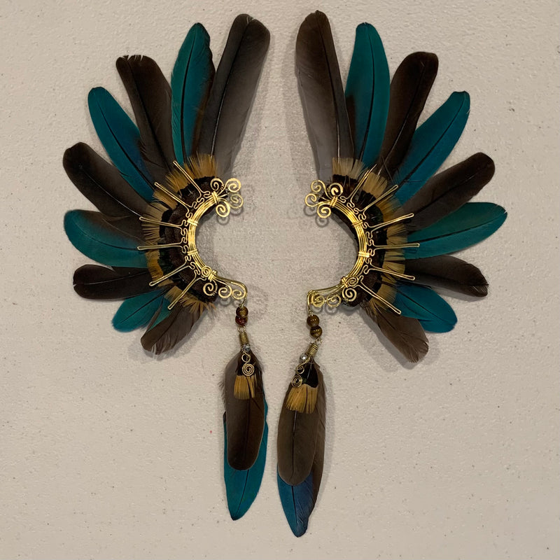 Feather wing Earrings 542