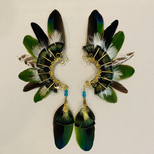 Feather wing Earrings 657