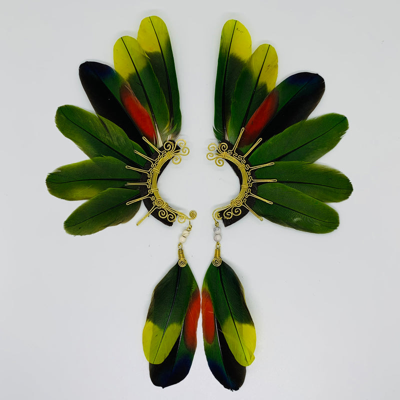 Feather wing Earrings 447