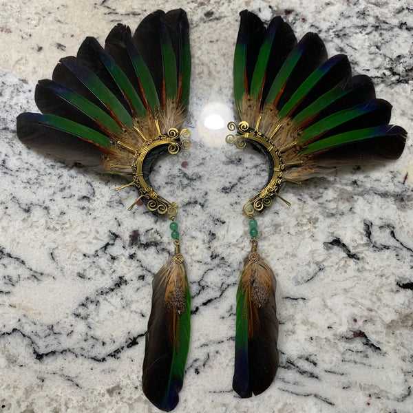 Feather wing Earrings 202