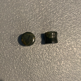 Earrings Jade plugs 19/32”