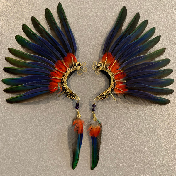 Feather wing Earrings 262