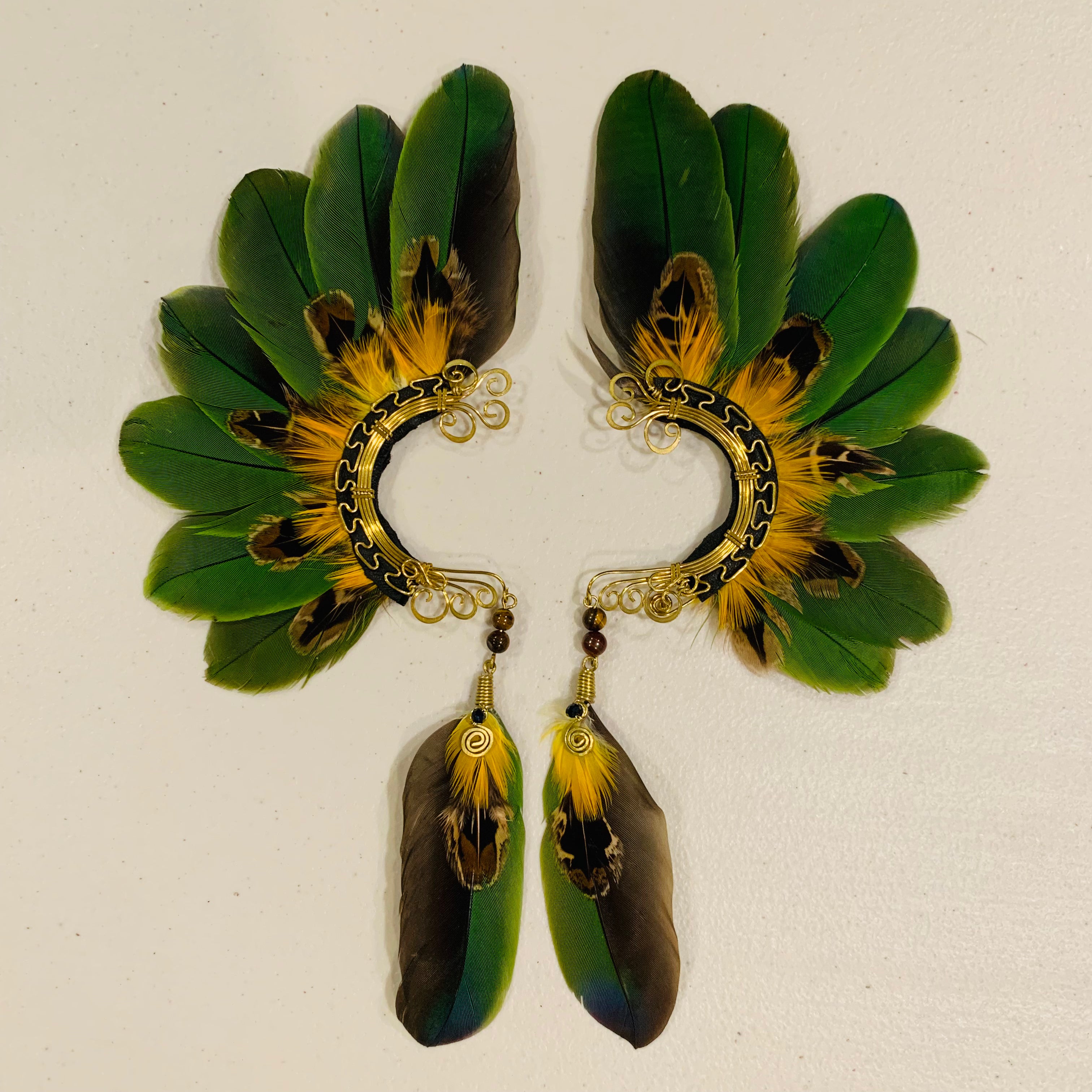Feather wing Earrings 647