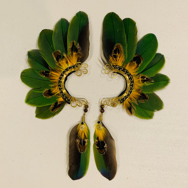 Feather wing Earrings 647