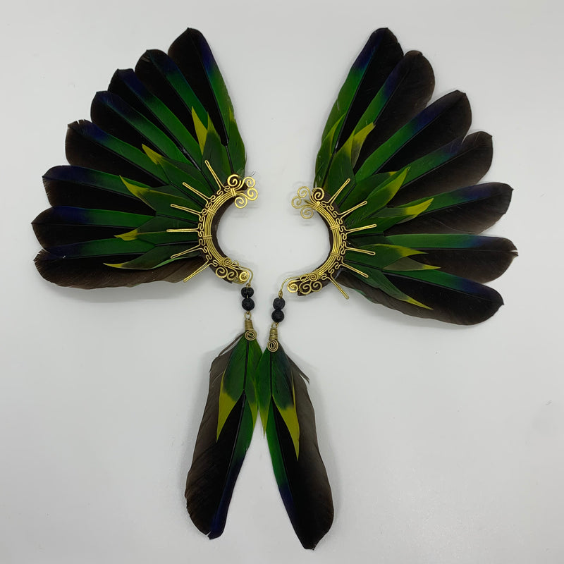 Feather wing Earrings 343