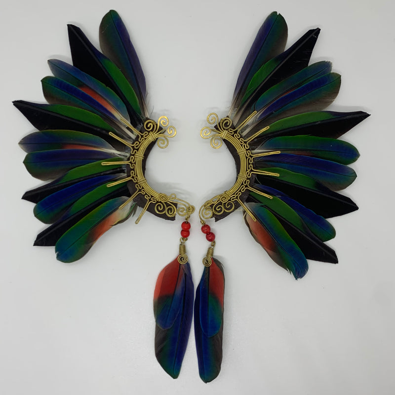 Feather wing Earrings 388