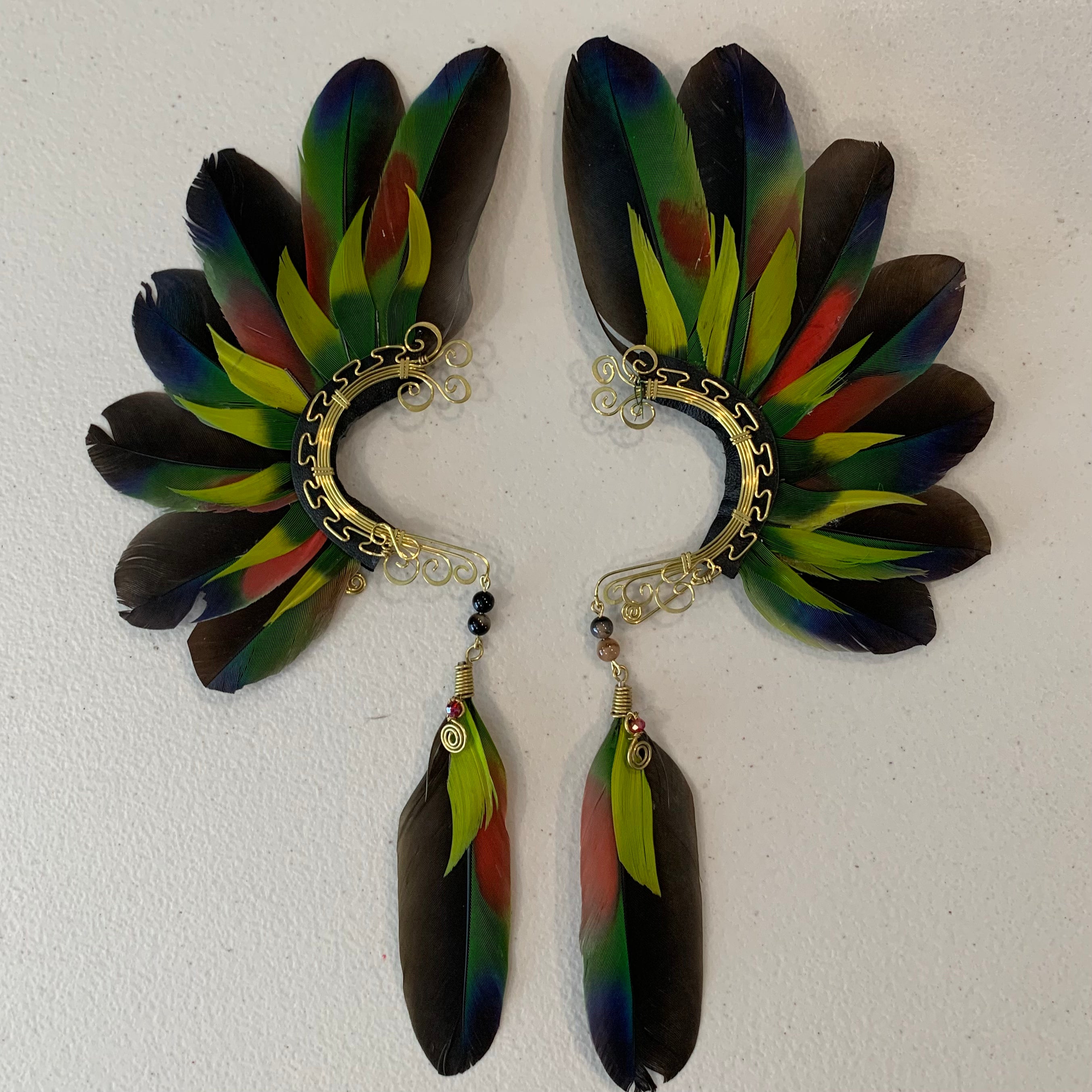 Feather wing Earrings 582