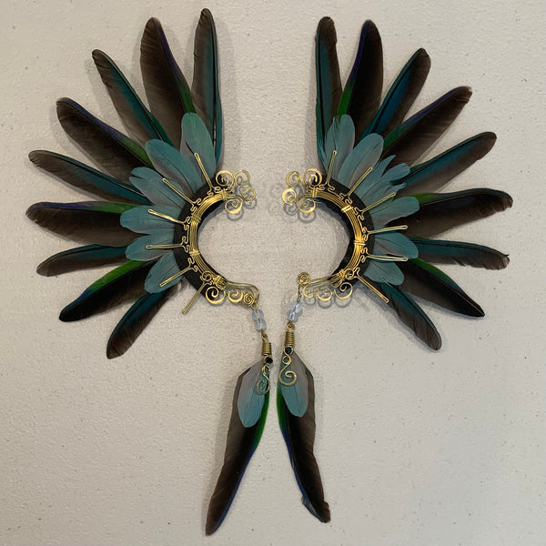 Feather wing Earrings 588