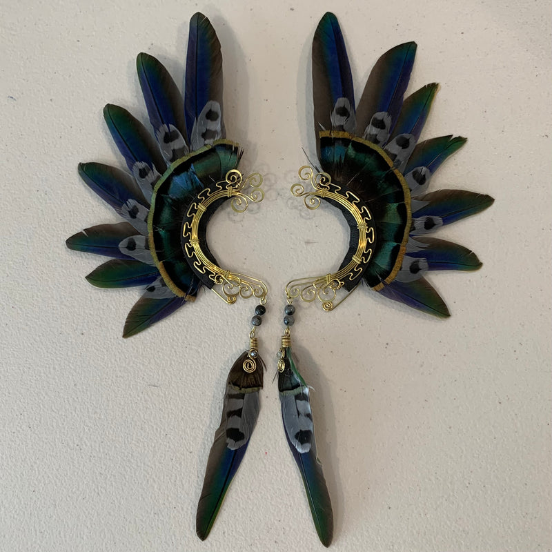 Feather wing Earrings 585