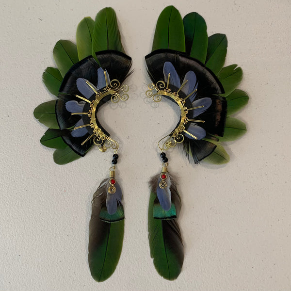 Feather wing Earrings 572