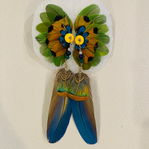 Feather wing Earrings 727