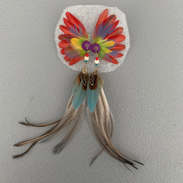 Feather wing Earrings 166