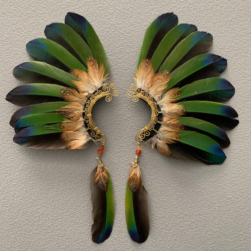 Feather wing Earrings 191