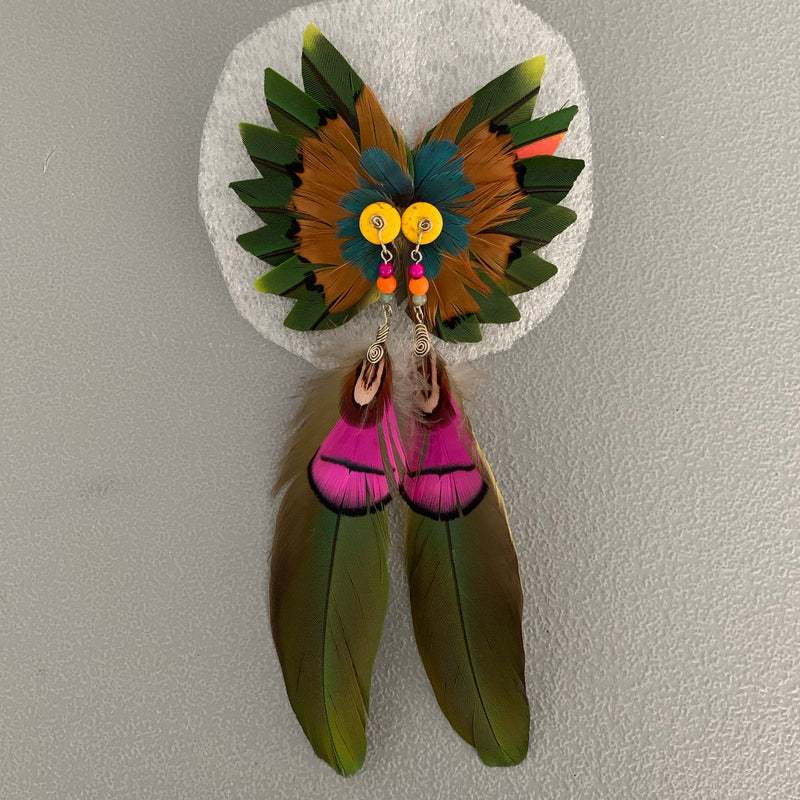 Feather wing Earrings 224