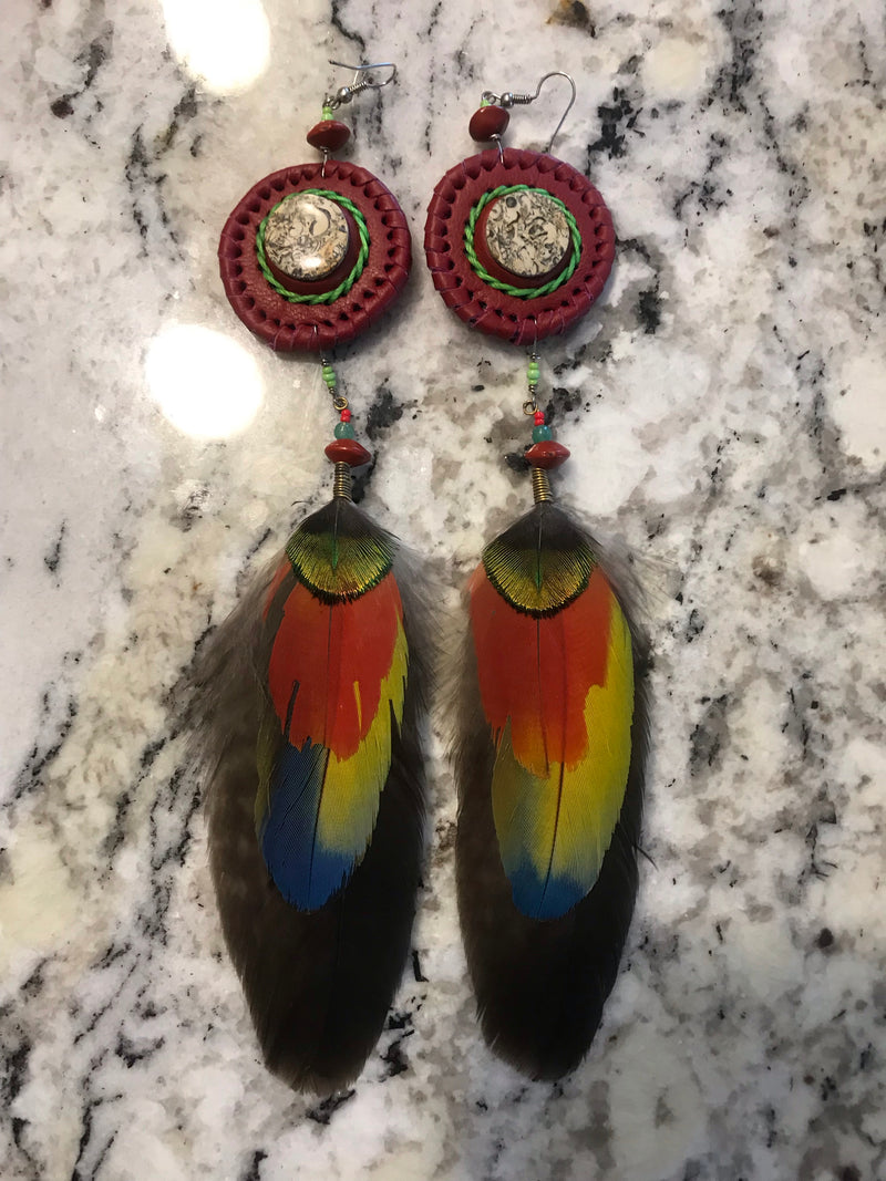 Feather Earrings 7