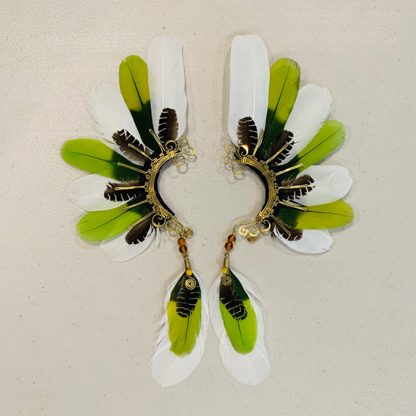 Feather wing Earrings 654