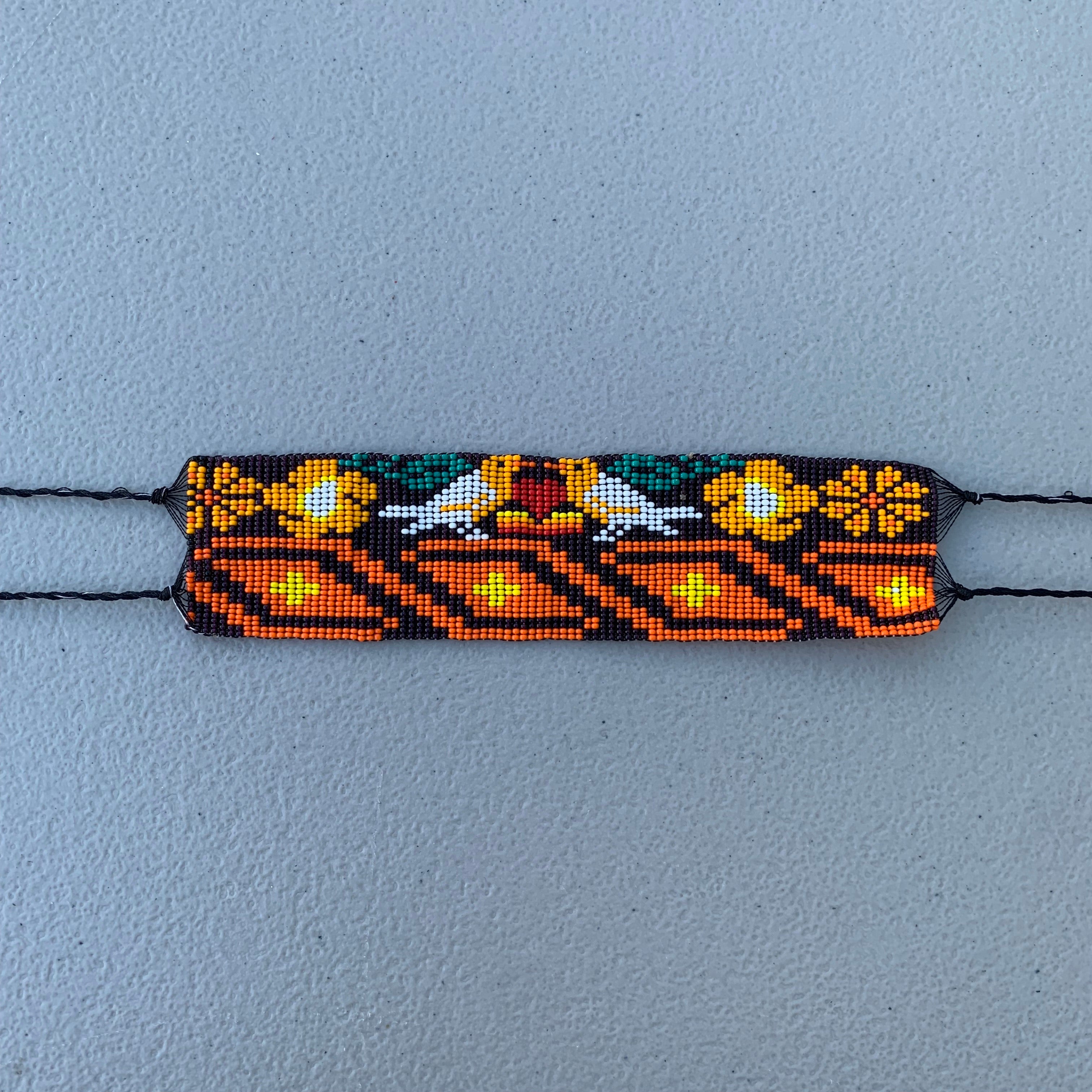 Beaded Huichol bracelet 2