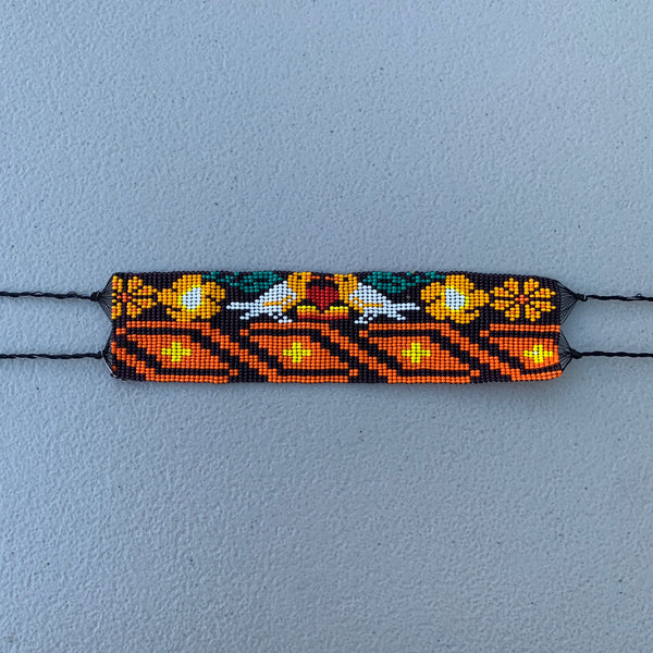 Beaded Huichol bracelet 2