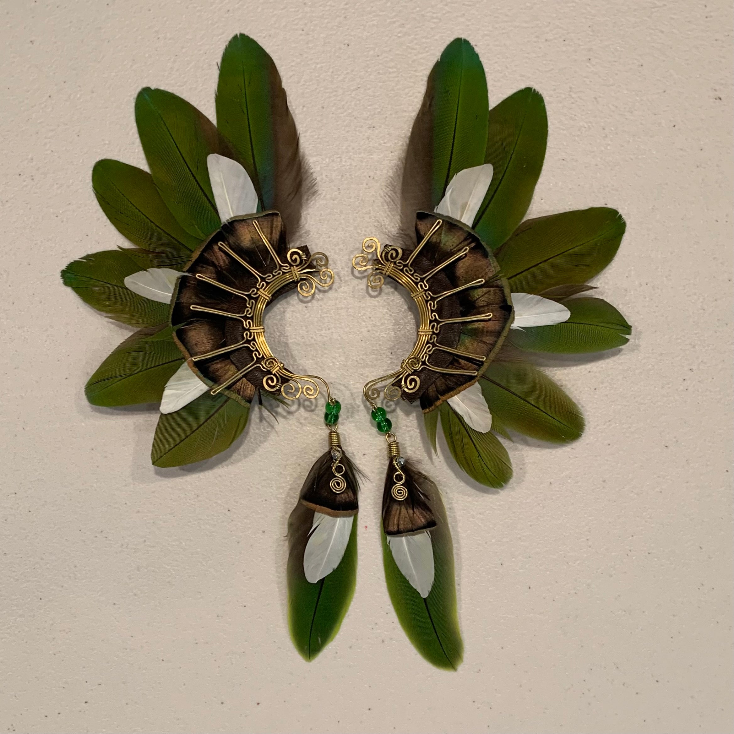 Feather wing Earrings 561