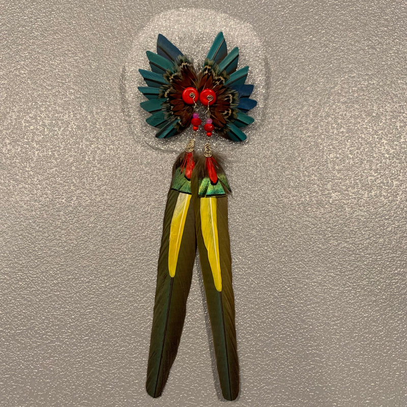 Feather wing Earrings 122