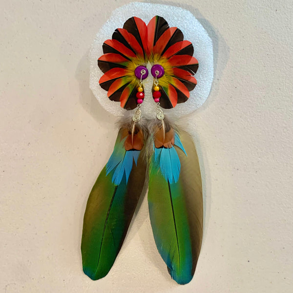 Feather wing Earrings 713