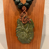 Necklace - Guatamala Jade Mayan Warrior